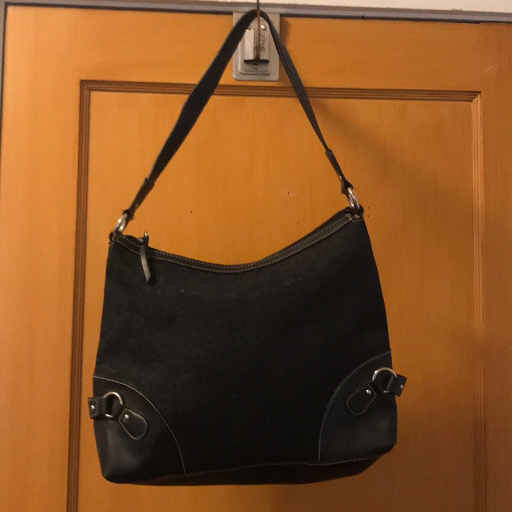 Faux leather pattern bag in excellent condition